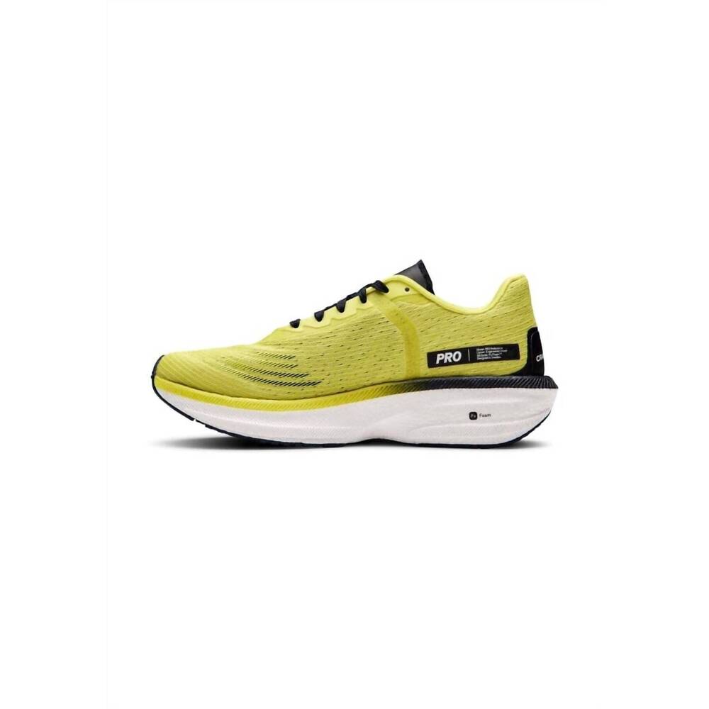 NEW CRAFT men's pro endur distance running shoes in neon light/blaze